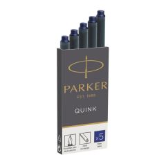 Ink cartridges PARKER® / Quink / 5 pcs / Blue AFORUM.shop®1