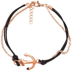 Women's leather bracelet Akzent A504166